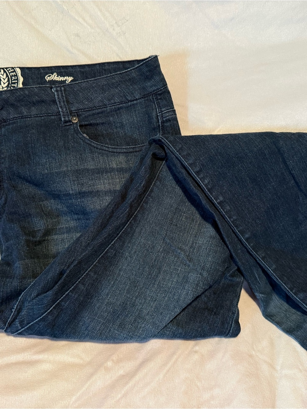 SO Skinny Dark Blue Women's Jeans